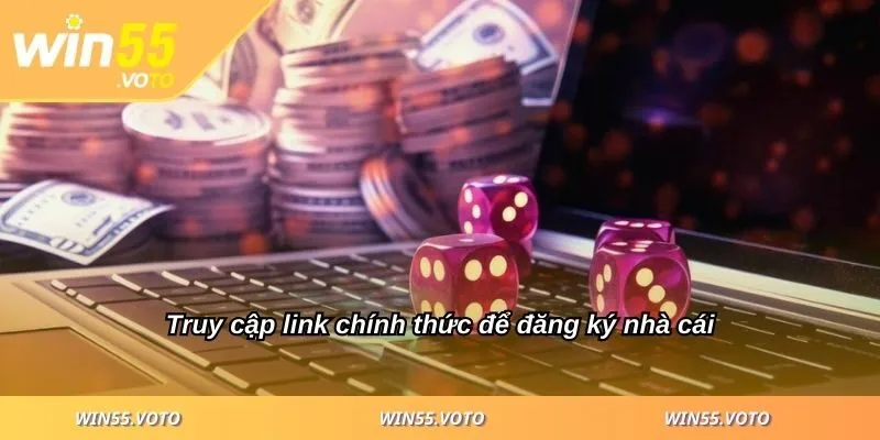 Hướng Dẫn Đăng Ký WIN55 Chi Tiết Từ A-Z Cho Người Mới 1 Truy cập link chính thức để đăng ký nhà cái