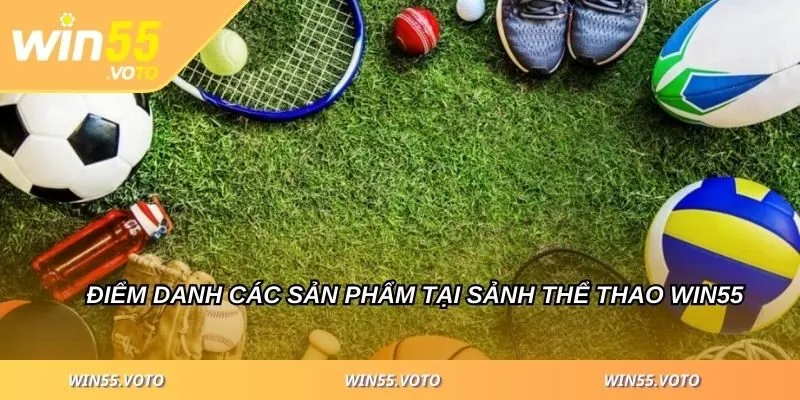 Thể Thao WIN55 - Sảnh Chơi Quy Tụ Các Tựa Game Nổi Tiếng 4 Điểm danh các sản phẩm tại sảnh thể thao WIN55